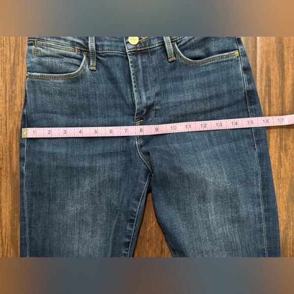 Frame Denim Dark Blue Flare Jeans - Picture 3 of 5